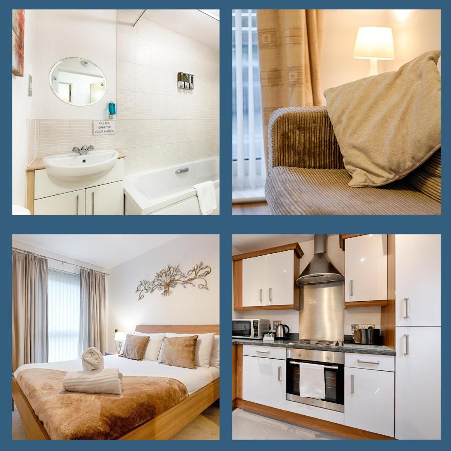 Parking, Balcony, Fully Equipped Kitchen Apartment Swansea Luaran gambar